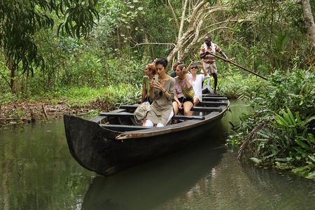 Half Day Village Evening Eco House Boat Tour