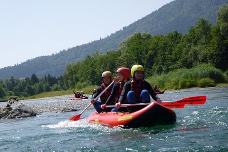 Canoe tour in the Allgäu