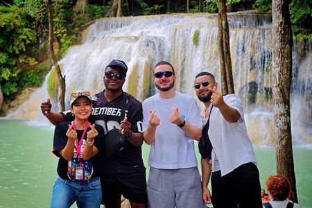 From Bangkok: Kanchanaburi, River Kwai and Erawan Waterfall Tour
