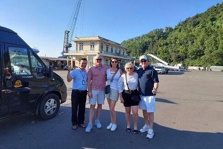 Chan May Port to Hue, Hoi An or Golden Bridge by Private Car
