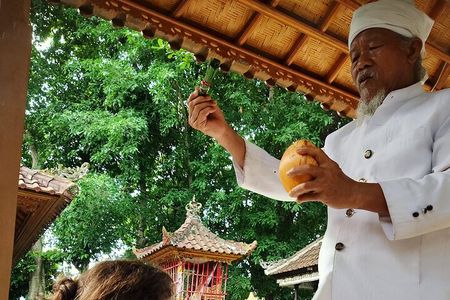 Bali Spiritual Shamanic-Palm Reading, Temple Healing Tour