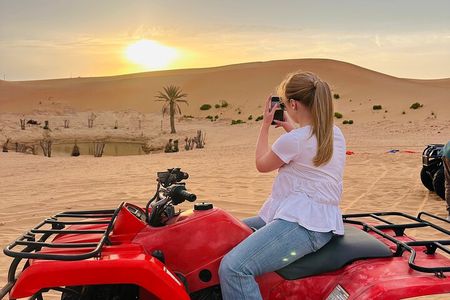 Thrilling Desert Safari Adventure with Quad Biking