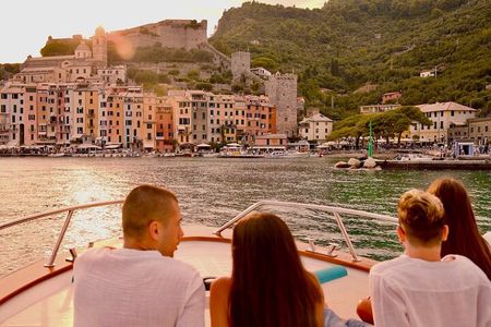  Portovenere & Three Islands Sunset Boat Tour from La Spezia 