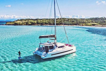 Luxury Catamaran Cruise from Panormo Port with Lunch and Drinks