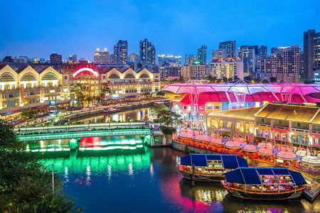 Night Wonders of Singapore Cruise Garden Rhapsody and Spectra