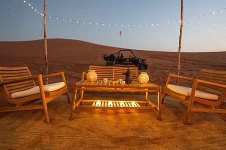  Dune Buggy & Private Dinner in the Dunes in Mleiha National Park