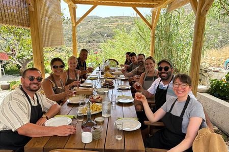 Naxos Perivoli Farm Experience & Wood-fire Cooking Class