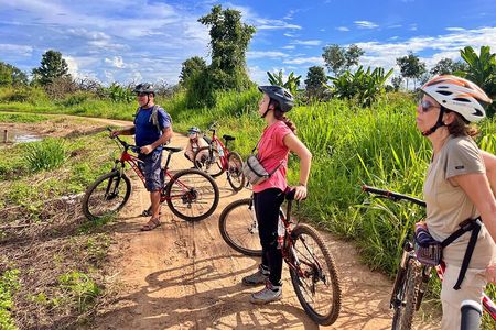 Cycling tour and Buatong waterfall