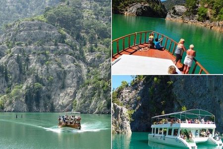 Green Canyon Boat Trip With Lunch and Drinks From Side , Manavgat
