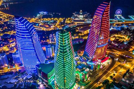 Baku Night City Tour Discover the Magic of Illuminated Landmarks