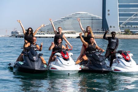 Exclusive 1HR Jet Ski Tour- Burj al Arab & Atlantis 