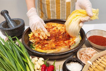 Traditional Kimchi Making Class in Seoul