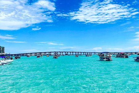 Destin Crab Island Tour in Catamaran