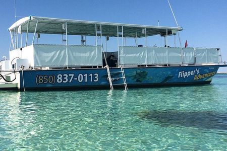 Destin Crab Island Tour in Catamaran