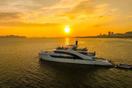Halong Bay: Night Trip-Dining, Sunset Views by Saquila Yacht