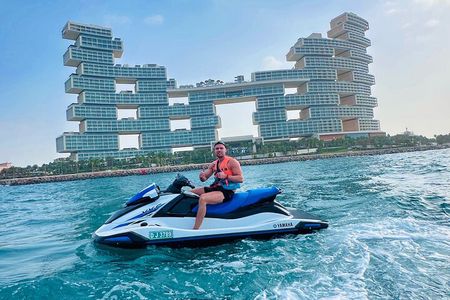 Luxury Jet Ski in Atlantis The Royal Dubai 2H Free Photo & Video