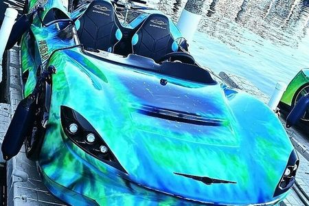 San Juan PR Watersports Car Rental Green McLaren