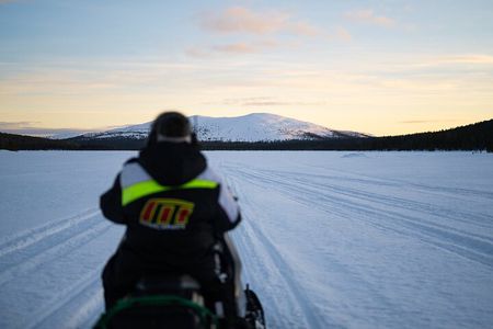 Ivalo: Wilderness Adventure by Snowmobile Sleigh