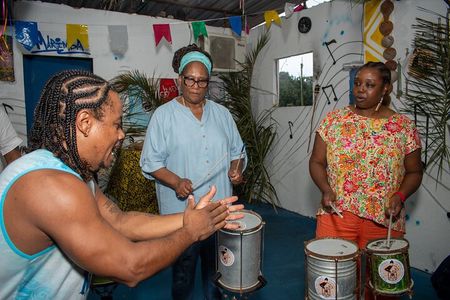 Samba-Reggae Percussion Class in Salvador