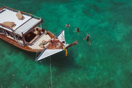 Krabi Seven Island Tour by Luxury Longtail Boat with Snorkeling