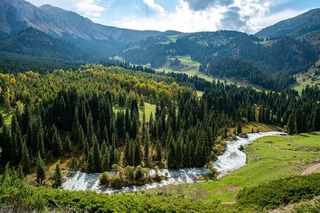 Kyrgyzstan Highland Lakes and Yurt Camps Adventure Trip