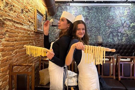 Florence Pasta Cooking Class with Tiramisu and Unlimited Wine