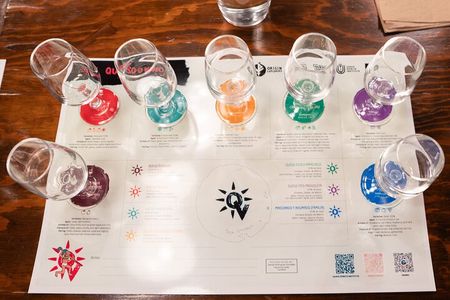 Queso y Vino: (Wine and cheese tasting)