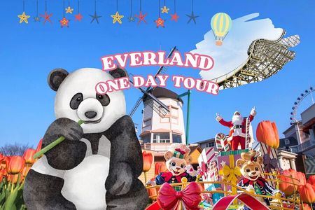 Everland Theme Park Admission Ticket with Transfer from Seoul