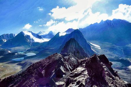 Trekking in Alay Mountains including Alay Valley 