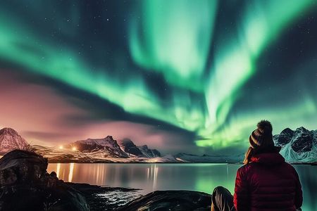 Northern Lights Tour, Tromso, Local Guide, Private Basecamp