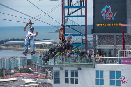 Zipline in Panama City.