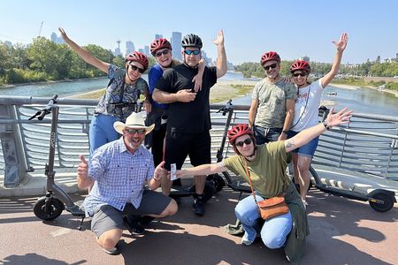 Calgary City Highlights 2 Hour Scooter Tour