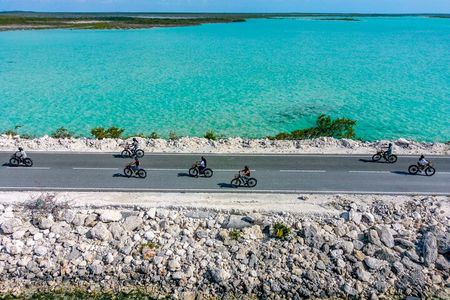 Half Day Electric Bike Tour in Middle Caicos 
