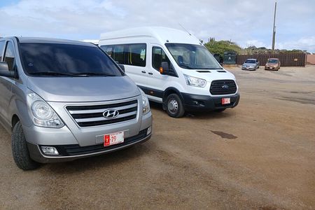  Aruba Private Tours on a ac bus 