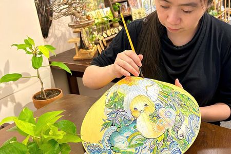 Paint & Personalize a Vietnamese Non La with B/S Art Studio topic