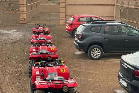 Adventure in the dunes of Merzouga in Quads 
