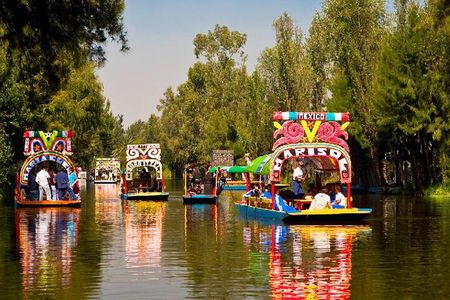 Xochimilco, Casa de Frida Kahlo, Coyoacán and UNAM