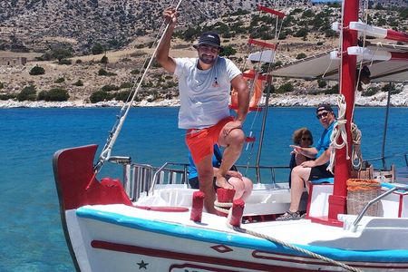 Naxos Private Boat Trip from Panermos to Rina's Cave