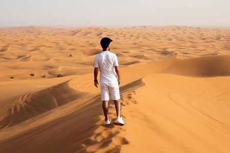 Morning Desert Safari with Dune Bashing And Camel Ride