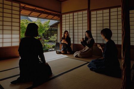 Tea ceremony at Kyoto's Zen Temple Teahouse