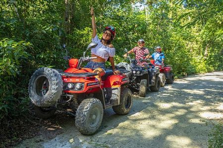 ATV Ride Discover the Jade Cavern and Drive Through The Jungle 