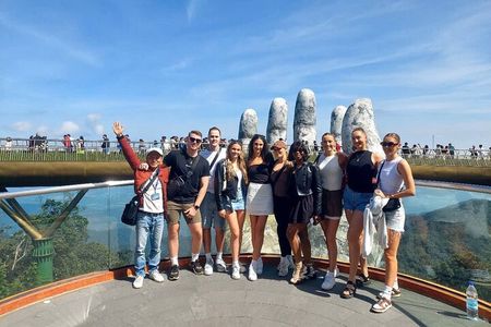 Private Marble Mountain-Golden Bridge and Lady Buddha Day Trip