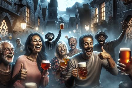 Haunted Pub Crawl & Scandalous Red Light Tour in Galveston