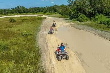 ATV Jungle discovering the wild Jade Cavern and Mayan Village