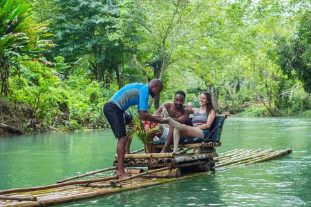 Lethe River Bamboo Rafting with Limestone/Massage