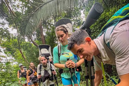 EcoHike to private beach, Jungle Walk to see plants & animals