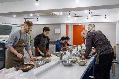 Korean Kimchi Making Day Experience with a Local Market Tour