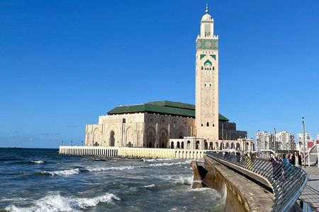 Casablanca visite privée avec ticket de la mosquée Hassan 2