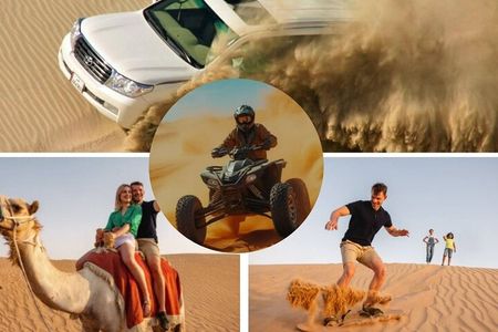 DuneBashing, CamelRide & ATV Bike Desert Safari Experince in Doha