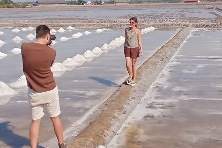 KAMPOT- Pepper farm .Cave . Secret Lake & salt fields 